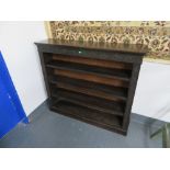 Wood shelves