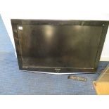 Wall mounted samsung 40inch tv