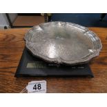 Silver salver 460g