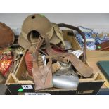 Box of military WW1 equipment