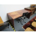 1970s desk and chair