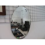 Oval mirror