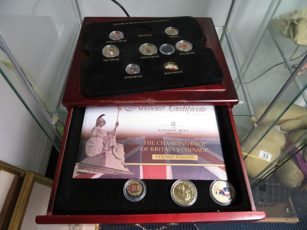 Box of coins - Image 2 of 2