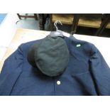 British Rail uniform - two heavy over coats, one over jacket and one hat and badge