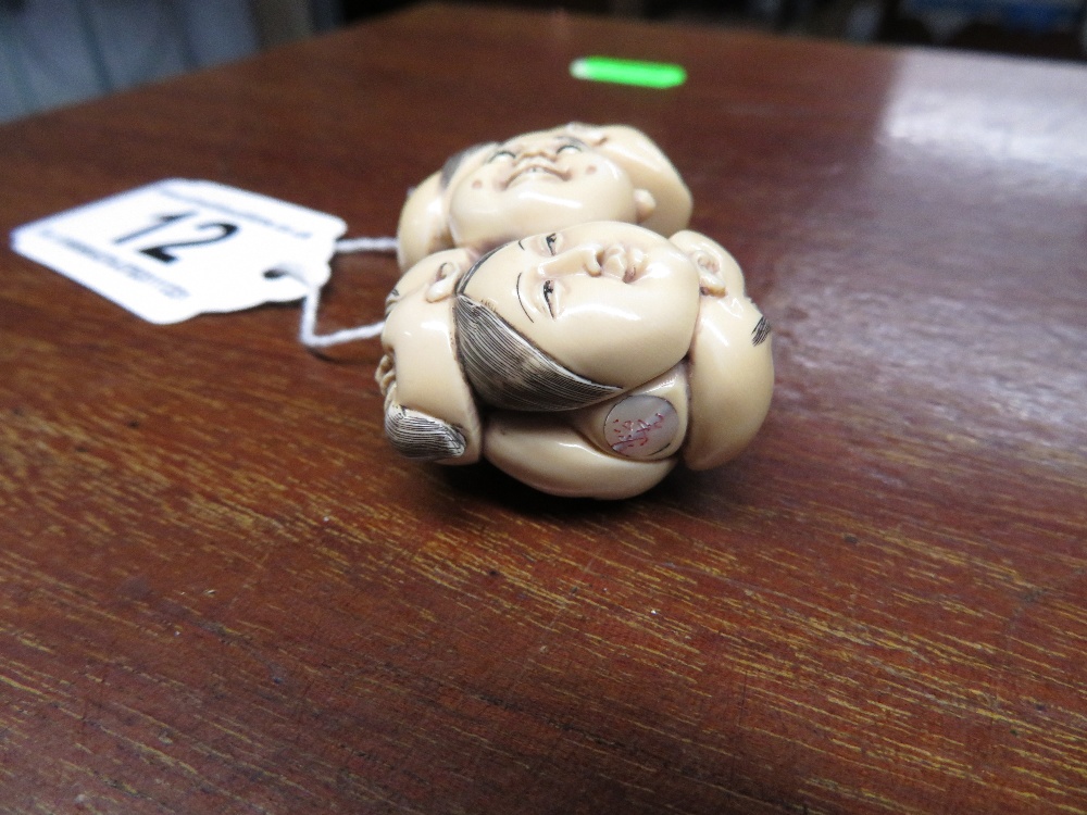 Ivory Netsuke - Image 3 of 3