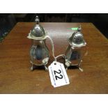 Silver pepper set