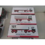 Three boxed Eddie Stobart trucks