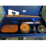 Hardy's complete angler set - with golden prince reel and seven piece smuggler