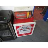 Original old Budweiser fridge