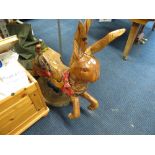 Tom Newstead carousel rabbit