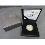 Royal mint silver proof coin 2008