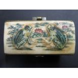 Chinese bone snuff box