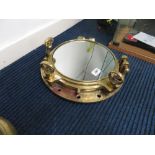 Port hole mirror