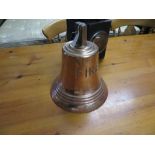 brass fire bell
