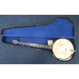 5 string banjo with removable back