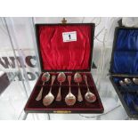 Box of Silver spoons