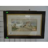 J F branagan original watercolour framed