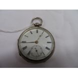 Silver pocket watch