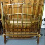 Brass bed