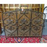 Large fire screen