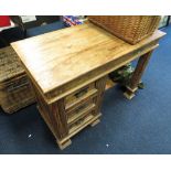 Shesham solid hard wood desk