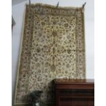 Silk carpet 4ft by 6ft