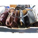 Box of hand bags