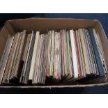 Large box of records