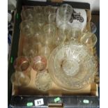 Box of glass ware