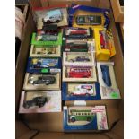 Box of boxed cars