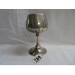 silver Scottish goblet