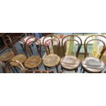 6 bentwood café chairs