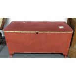 Lloyd loom ottoman