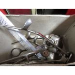 box of hair dressing equipment