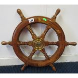 small wooden ships wheel