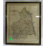 Old map of Northumberland