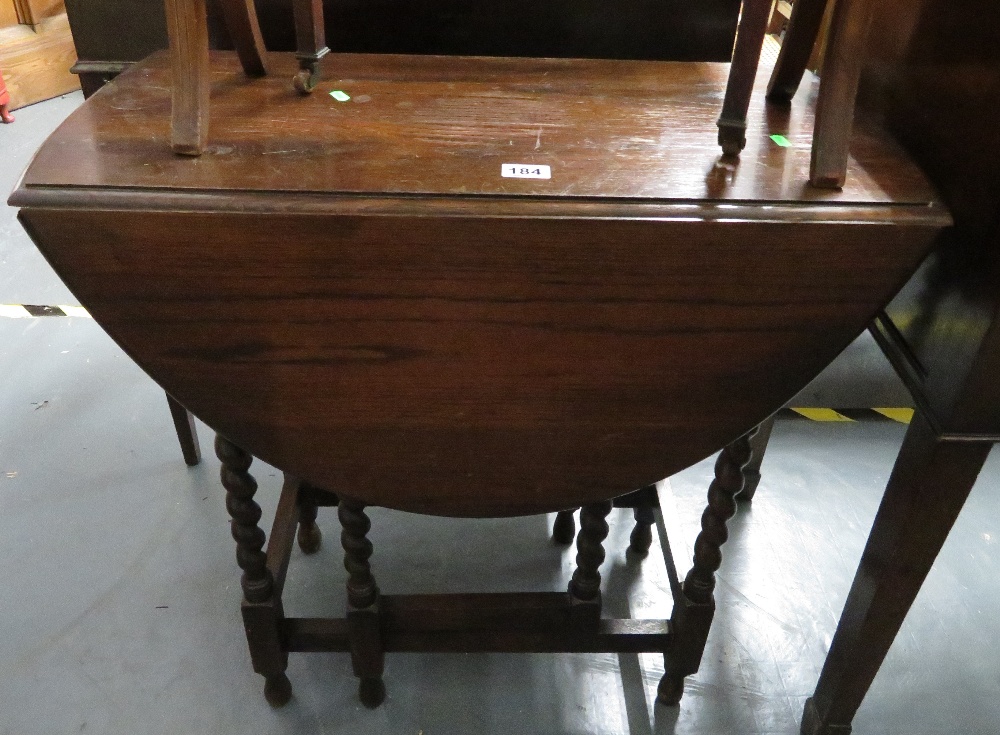 Small drop leaf table