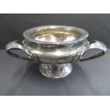 Walker and hall silver bowl 744g