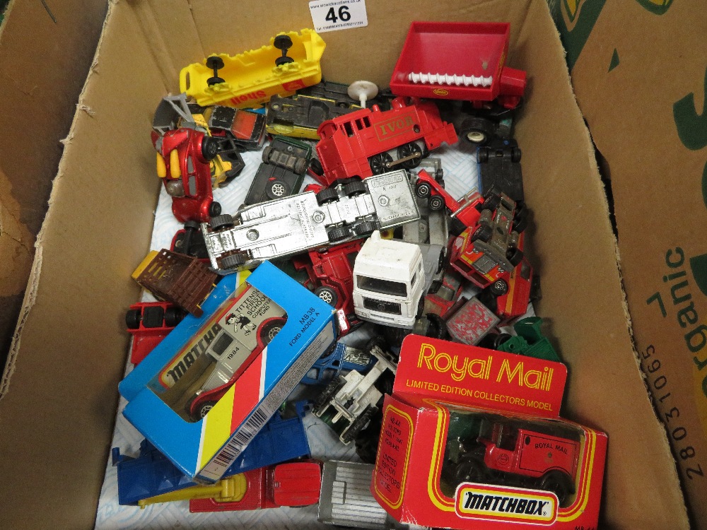 Box of cars