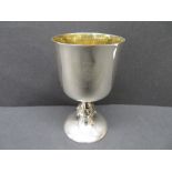Sterling silver silver jubilee goblet by aurum 161g boxed and paper work