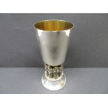 Winchestor cathedral goblet by aurum 393g sterling silver number 575 of 900 boxed and paper work