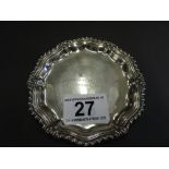 Sterling silver pin tray 44g