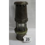 Old miniture pit lamp