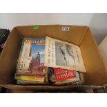 Box of old maccano mags 1950s