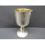 Sterling silver jubilee goblet by aurum 161g Boxed and paper work