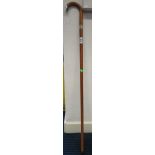 Malaka silver walking stick