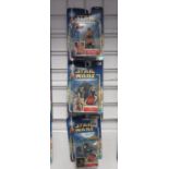 3 HASBRO Star Wars boxed figures