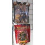 2 boxed Pirates of the Caribbean figures