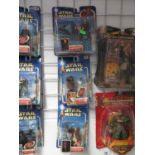 3 HASBRO Star Wars boxed figures