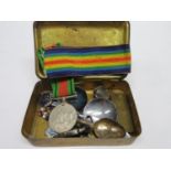 WW1 Christmas tin plus contents